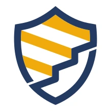 Logo JuriSteps Un bouclier contenant des marches : Logo JuriSteps